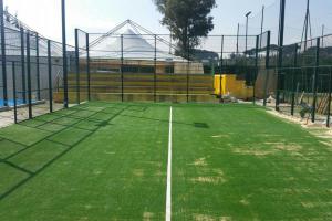 Instalación de 2 pistas de pádel Outdoor en Tennis Fioranello, Italia